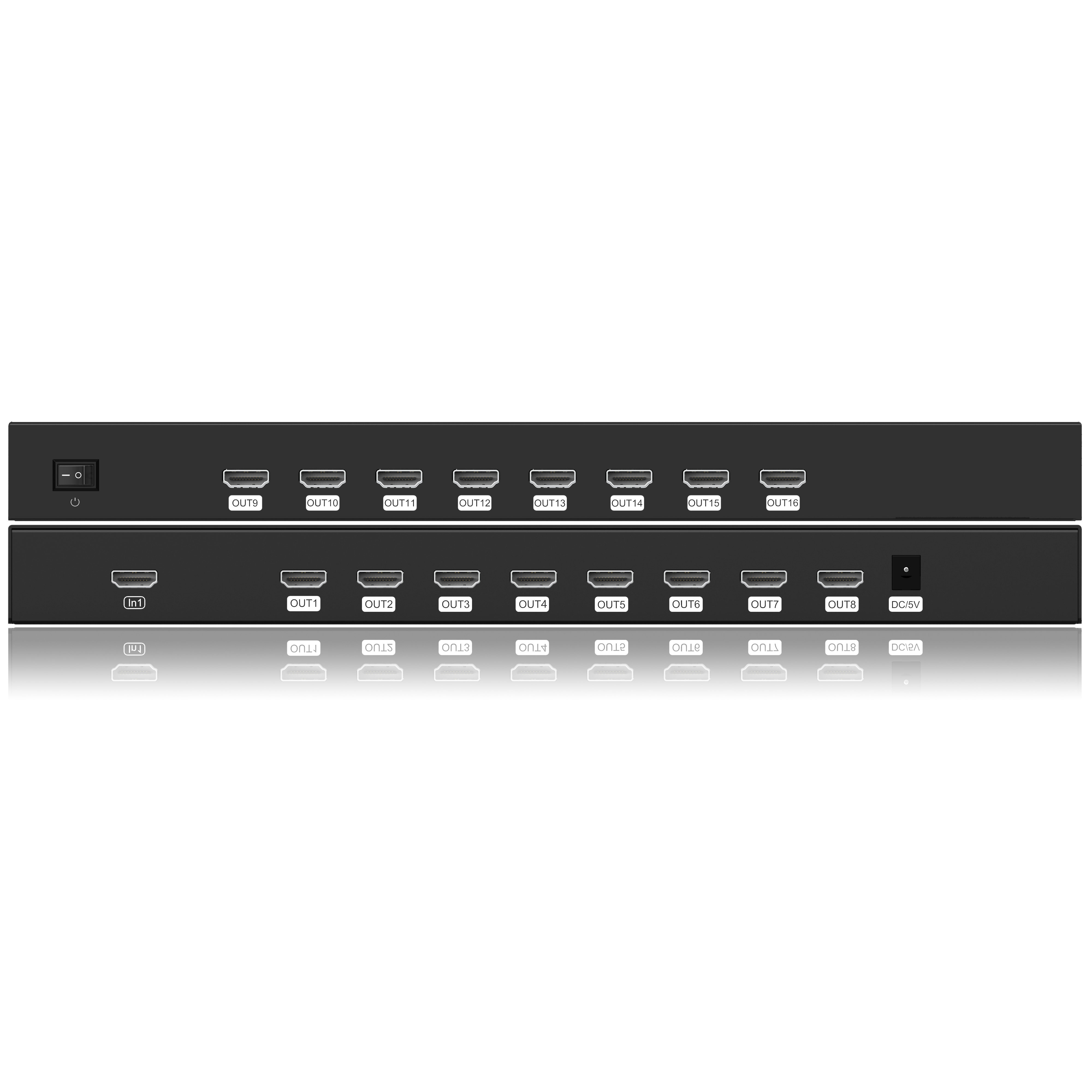 1x16 HDMI Splitter- Support 4K@30Hz