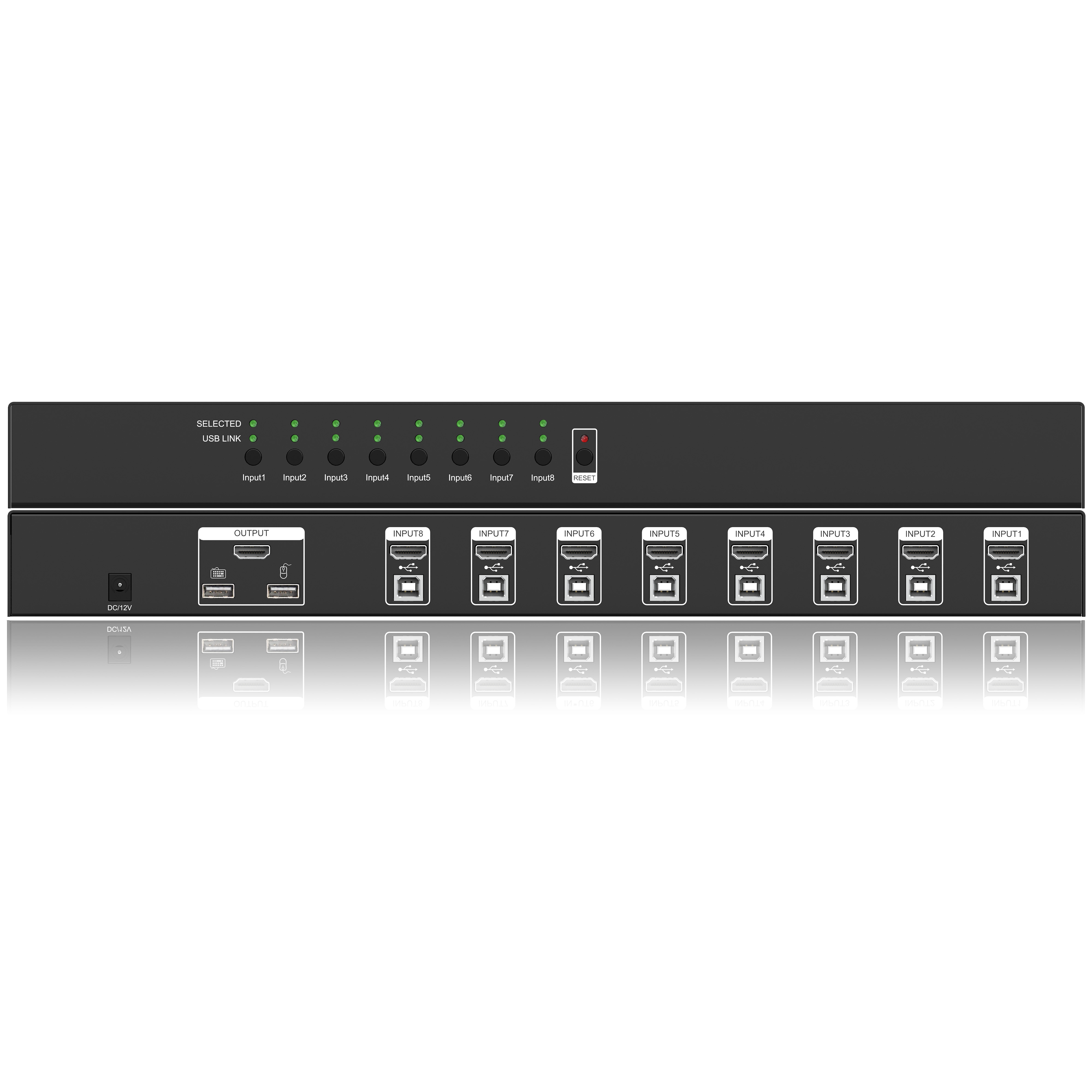  8x1 HDMI KVM Switch