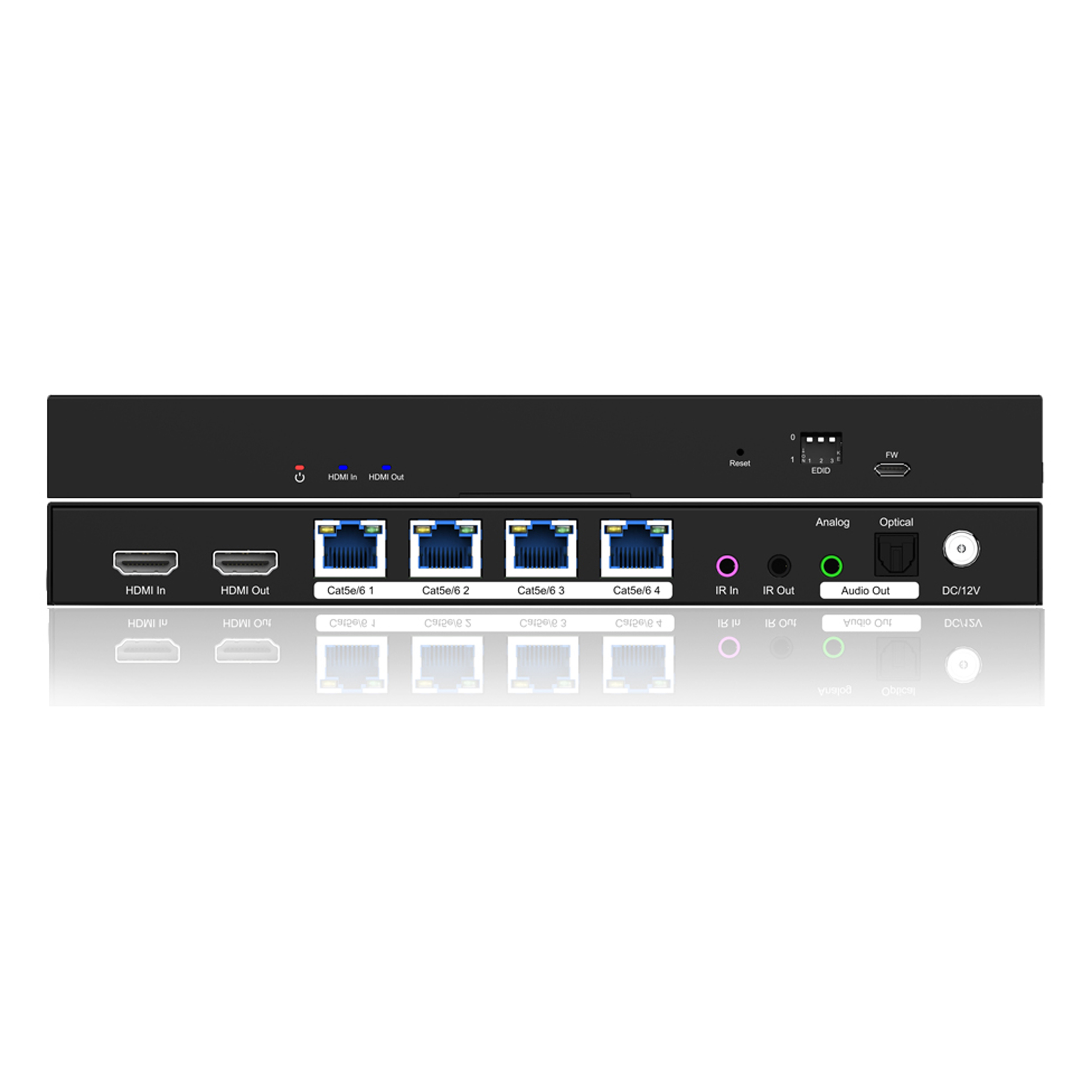 1x4 HDMI Splitter Extender - Up to 70m 4K@60HZ 4:4:4