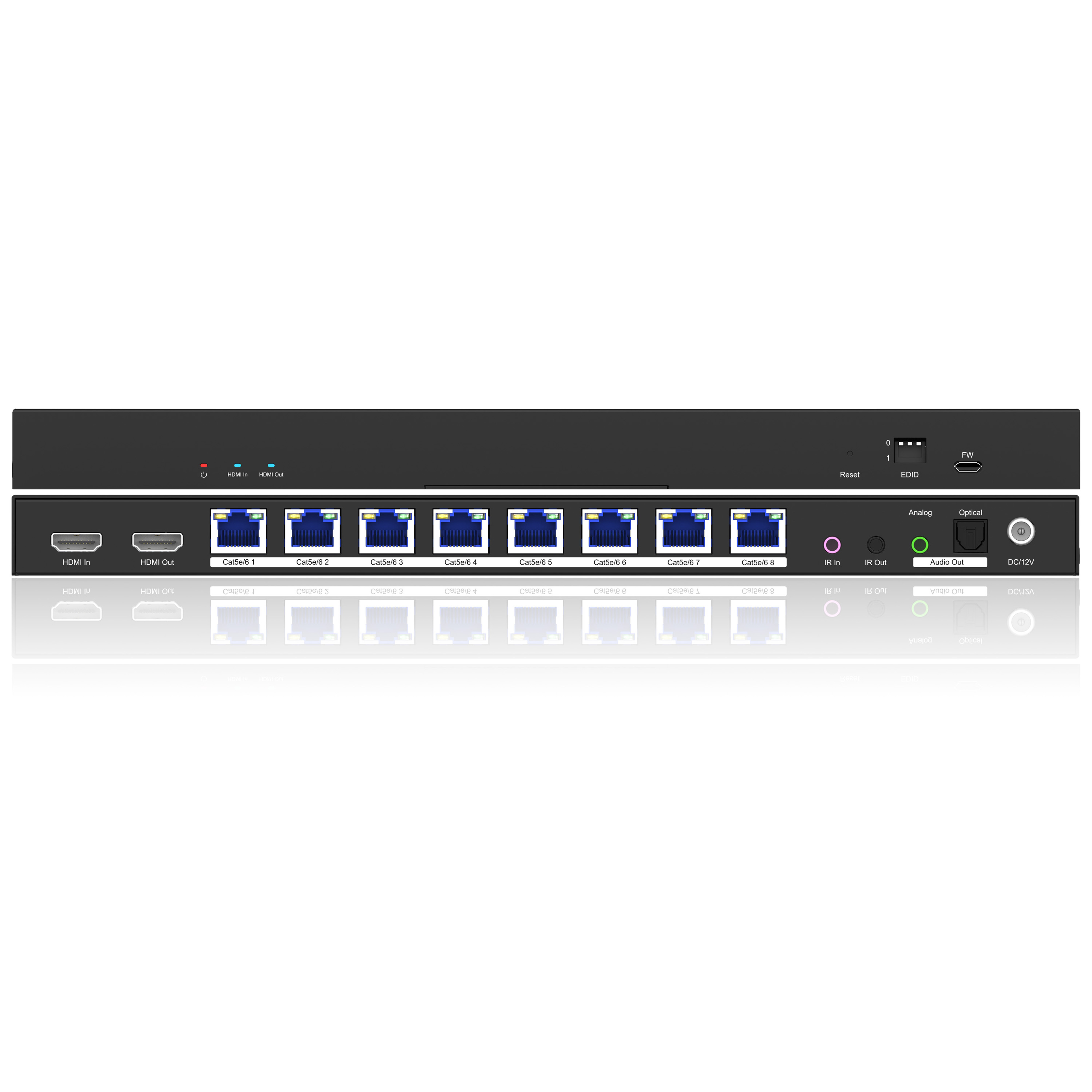 1x8 HDMI Splitter Extender - Up 70m 4K@60HZ 4:4:4