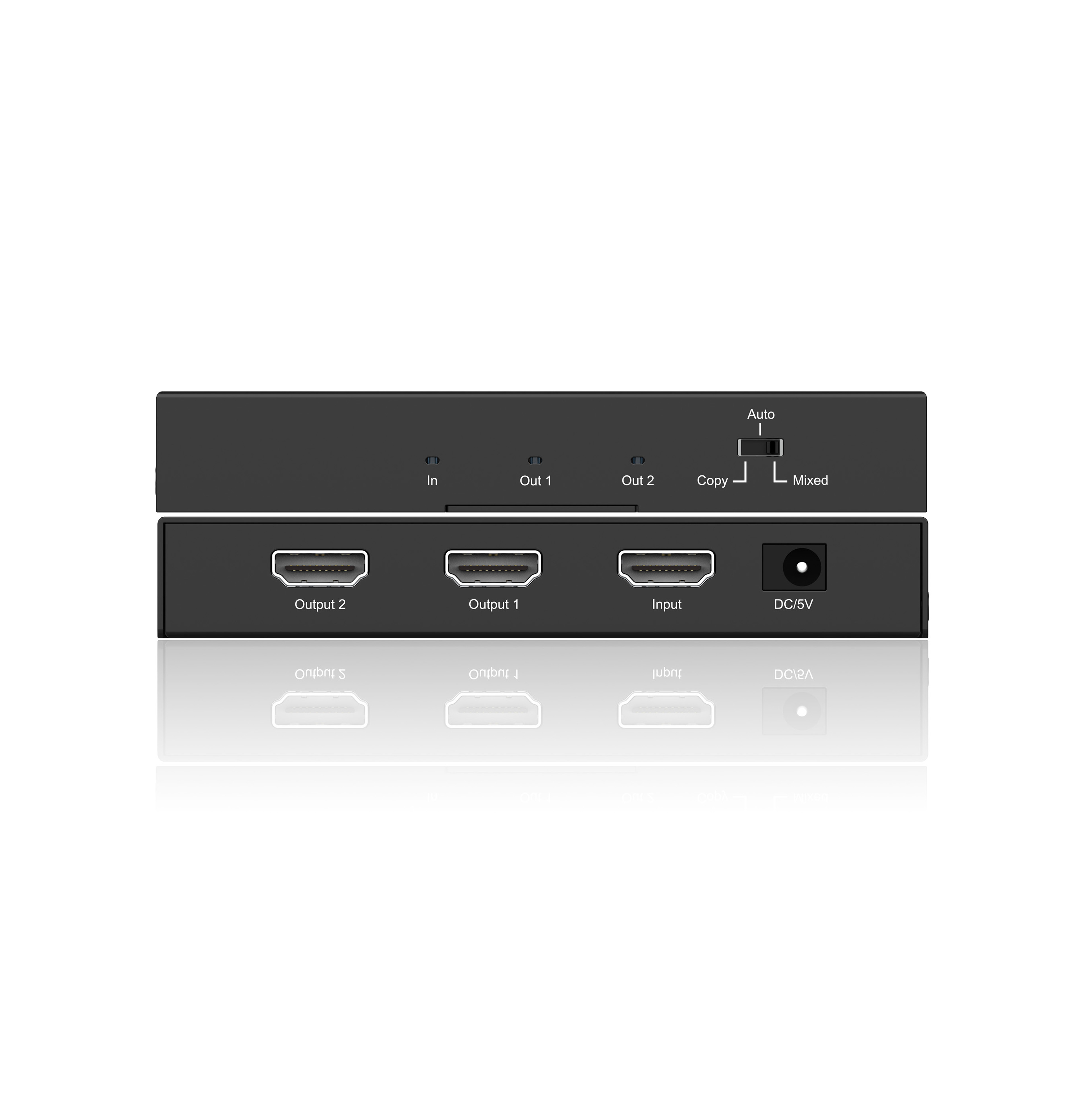 1x2 HDMI splitter-Support 8K@60HZ 4:4:4