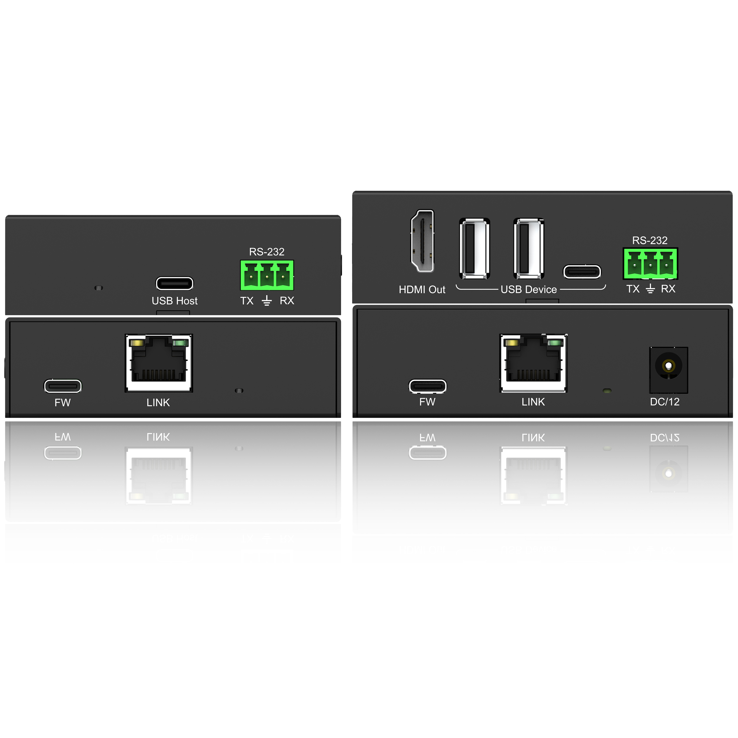 HDBaseT USB 3.2 Gen1 Extender with DisplayLink-100m
